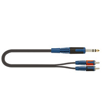 Cable adaptador, Jack Stereo/2 RCA Macho de 5m