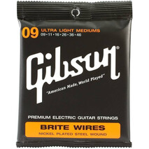 Cuerdas Guitarra Electrica Gibson Brite Wires 009-046