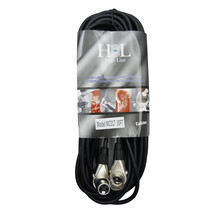 MC017 30FT Cable XLR a XLR Escuadra De 10 Metros HIGH LINE