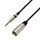 Cable XLR macho a plug 3 metros Adam Hall