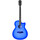 Guitarra E/Acustic Oscar Schmidt OACEF Azul Transparente