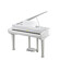 Piano de Cola Kurzweil KAG100 acabado Blanco Brillante