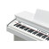 Piano con base Kurzweil KA130 color Blanco