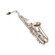 Saxofón Alto Profesional Plateado YAS-62S