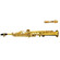 Saxofon Soprano Recto Bb Dorado T-400R Century