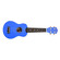 Ukulele Soprano Azul Marino Con Funda Copacabana