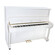 Piano Vertical Weber Premium de 121 centimetros Blanco Pulido