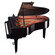 Piano de Cola Yamaha serie CX de 186 centimetros