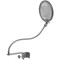 Filtro anti "POP" Shure PS-6 con cuello flexible y herraje para montar en pedestales de micrófono