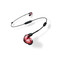 Auriculares de 3 vías edición especial en color rojo, con cables control remoto Android e iOS y Bluetooth