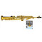 Saxofon Soprano Recto Bb Dorado Doble Tono T-410Gl Century