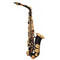 Saxofon Alto Eb Negro Pabellon-Llaves Doradas Century