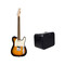 Paquete Guitarra Electrica Bullet Telecaster Sunburst con Amplificador MA10