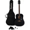 Paquete Guitarra Acustica Epiphone Starling Negra con accesorios