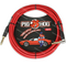 CABLE P/INSTRUMENTO CANDY APPLE RED 3.05MT 1/4-1/4 ANG RECTO PIG HOG